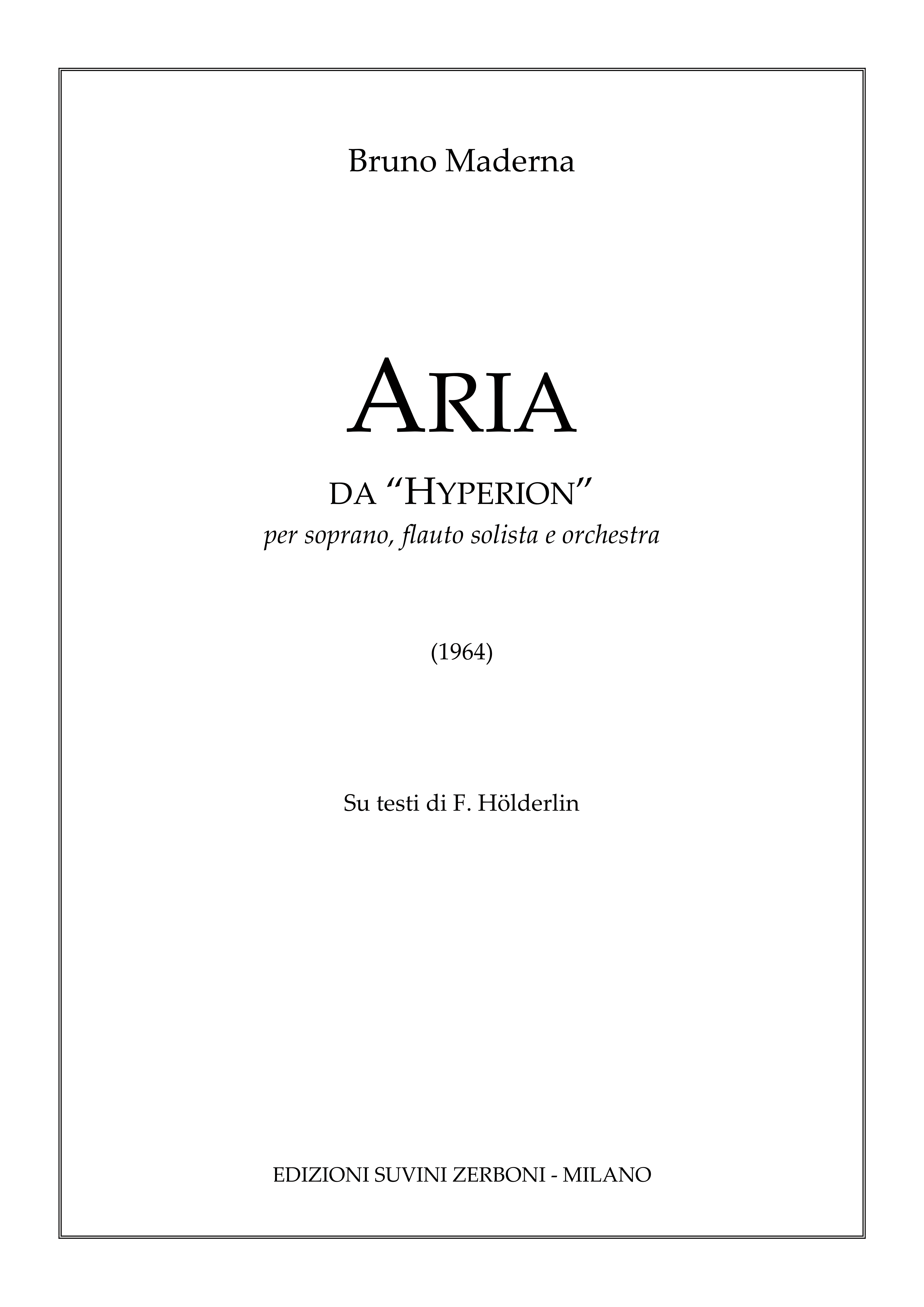 ARIA da Hyperion_Maderna 1